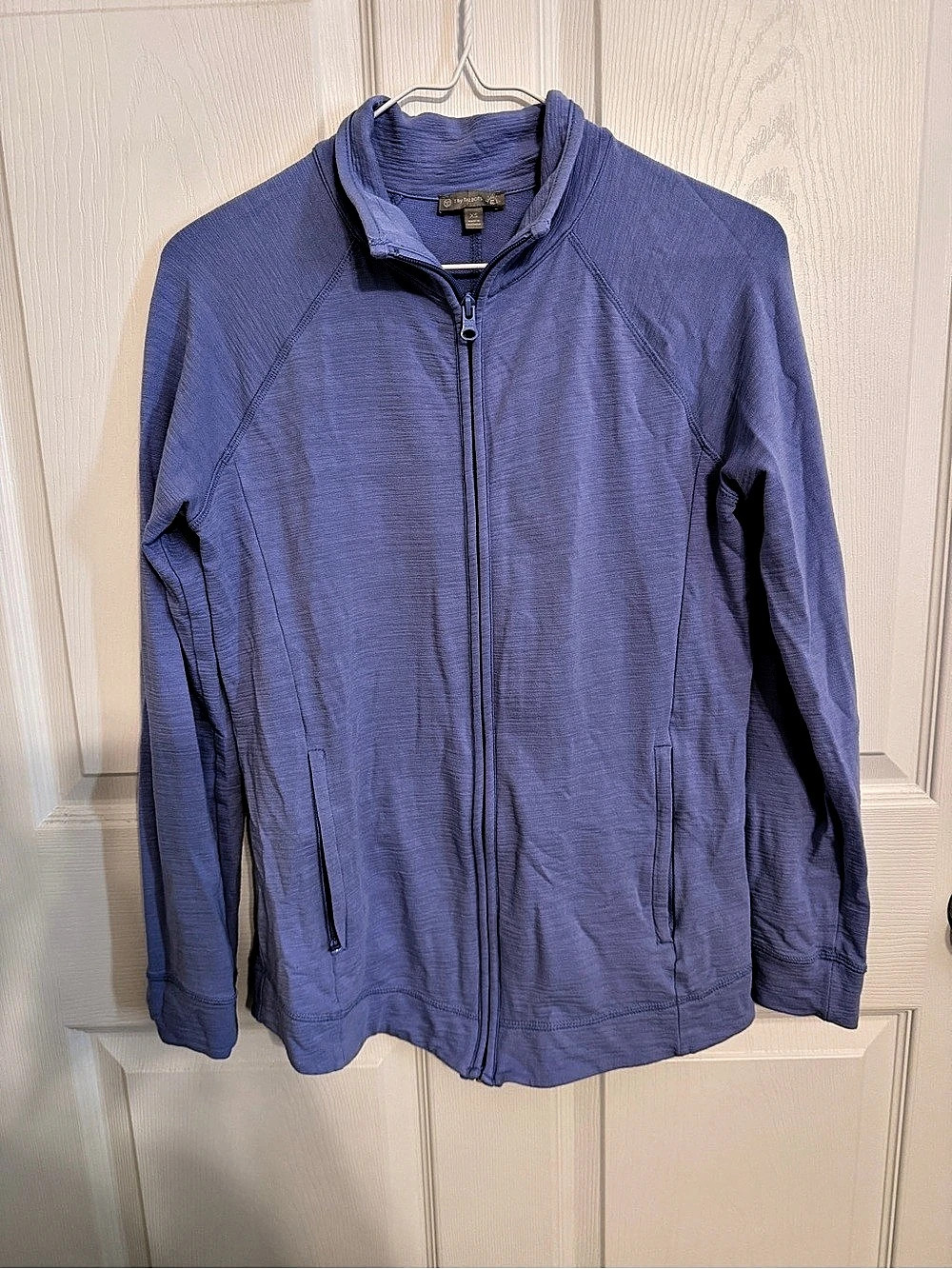 TALBOTS Lightweight Zip Jacket in Purple Size XS